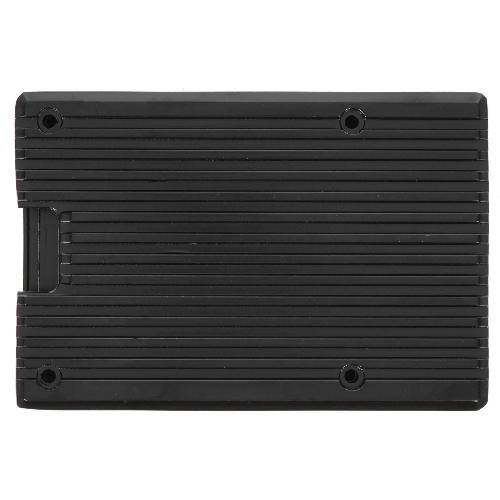 Корпус Qumo Aluminum case with black fan, Raspberry Pi 4, black(RS022)
