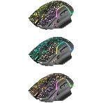 Мышь беспроводная Defender Oneshot GM-067 черный, 3200 dpi, радиоканал, USB, кнопки - 7