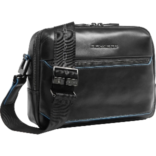 Сумка мужская Piquadro Blue Square CA6588B2/N черная натур.кожа