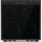 Плита электрическая Gorenje GEC6A11SG серый, конфорок 4 электрических, духовка 65 л, 60 см x 85 см x 60 см