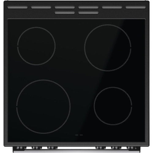 Плита электрическая Gorenje GEC6A11SG серый, конфорок 4 электрических, духовка 65 л, 60 см x 85 см x 60 см