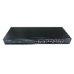 Коммутатор неуправляемый NEOMAX NMS-124P-1000-SR, 24 порта 1000 Mbps, металл Rack