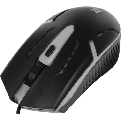 Мышь проводная Defender Flash MB-600L черный, 1200 dpi, USB, кнопки - 4