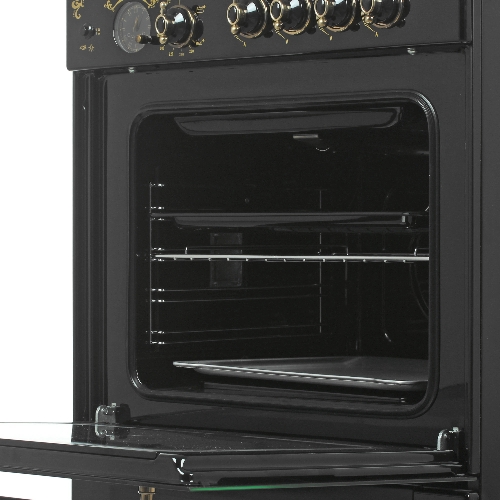 Плита газовая Gefest ПГ 6100-03 0179 черный, конфорок 4 шт, духовка 52 л, 60 см x 85 см x 60 см
