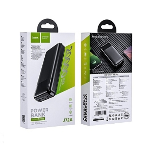 Портативный аккумулятор HOCO (6931474738394) J72A Easy travel PB 20000 mAh черный