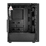 Компьютерный корпус Miditower ExeGate EVO-9211-800NPX (ATX, БП 800NPX с вент. 12см, с окном, 2хUSB+1хUSB3.0, HD аудио, черный, 1 вент. с RGb подсветкой)