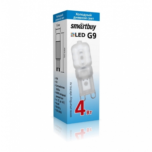Светодиодная (LED) лампа Smartbuy G9-4W/6400/G9 (SBL-G9 04-64K)