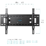 Кронштейн Kromax ATLANTIS-80 черный для LED/LCD телевизоров 32