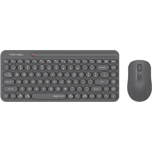 Комплект клавиатура+мышь A4Tech FStyler FG3200 Air2 беспроводной, USB, 2000 DPI, серый