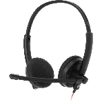 Наушники с микрофоном Oklick/Оклик HS-L900 черный 1.8м накладные оголовье