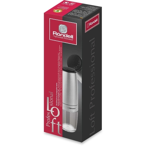 Мельница для перца и соли Rondell Loft Professional RD-1508, стальной