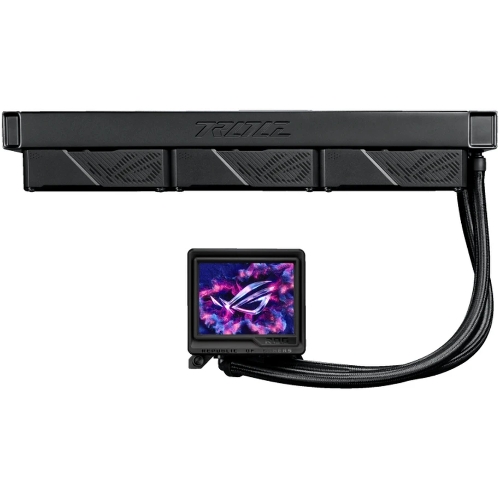 Система жидкостного охлаждения ASUS ROG RYUJIN III 360 ARGb EXTREME 90RC0131-M0EAY0 черный 120мм алюминий+медь 2800rpm 36db 4-pin 305W