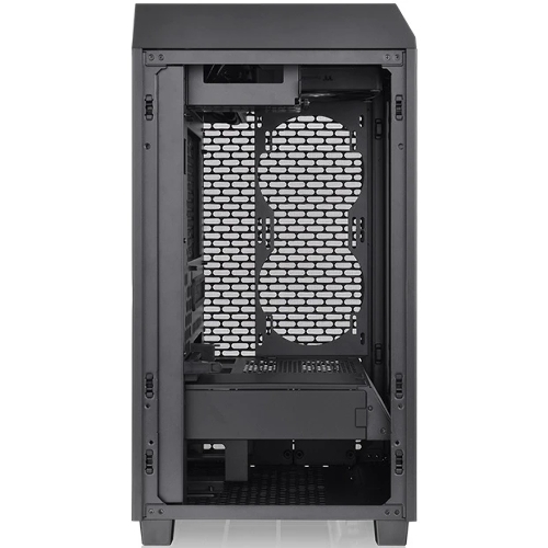 Компьютерный корпус Thermaltake The Tower 200 черный без БП miniITX 11x120мм 5x140мм 2xUSB 3.0 audio bott PSU