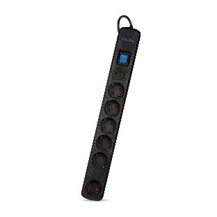 Сетевой фильтр Smartbuy (SBSP-30K-Pro) - 6 роз х3,0 м - черный