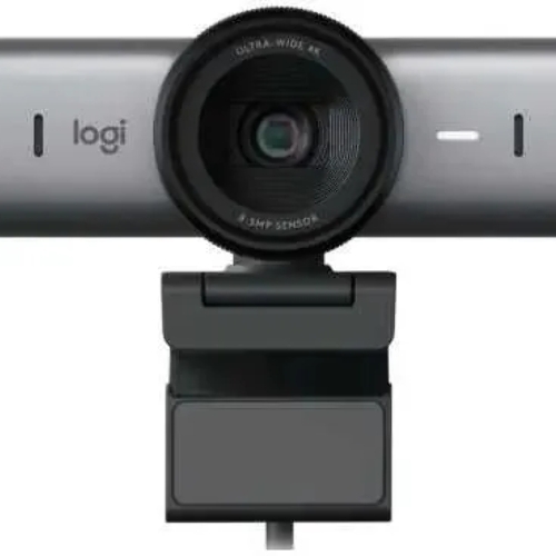 Веб-камера Logitech MX Brio черный 8.5Mpix (3840x2160) USB3.0 с микрофоном (960-001549)