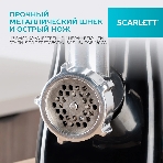 Мясорубка электрическая Scarlett SC-MG45M26 черный, 1900 Вт, 2.0 кг/мин, реверс, защита от перегрузки, насадки - 5