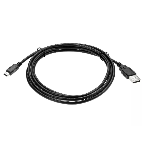 Кабель USB 2.0 A-->mini-B 5P (1.8 м) черный, Telecom TC6911BK-1.8M