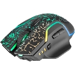 Мышь беспроводная Defender Oneshot GM-067 черный, 3200 dpi, радиоканал, USB, кнопки - 7