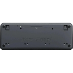 Клавиатура Logitech K250 беспроводная, Bluetooth, серый