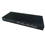 Коммутатор неуправляемый NEOMAX NMS-124P-1000-SR, 24 порта 1000 Mbps, металл Rack