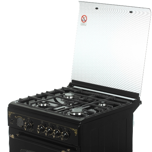 Плита газовая Gefest ПГ 6100-03 0179 черный, конфорок 4 шт, духовка 52 л, 60 см x 85 см x 60 см