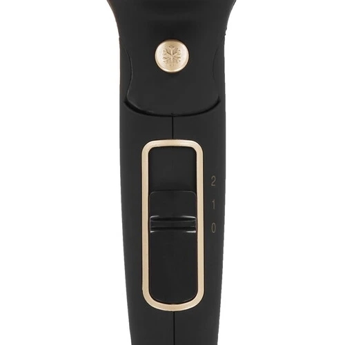 Фен Zelmer TRAVEL ZHD8321 черный/золотистый, 1600 Вт, компактный