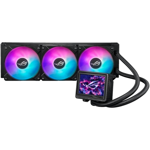 Система жидкостного охлаждения ASUS ROG RYUJIN III 360 ARGb EXTREME 90RC0131-M0EAY0 черный 120мм алюминий+медь 2800rpm 36db 4-pin 305W