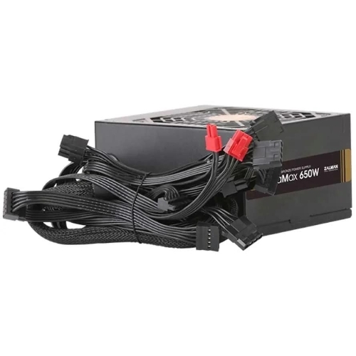 Блок питания Zalman ZM650-GVII Retail, 650Вт, 80 PLUS Bronze, 120мм, черный