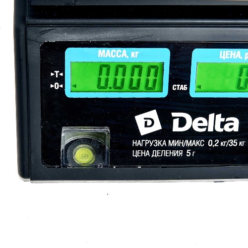 Весы торговые DELTA ТВН-35 до 35кг/5г
