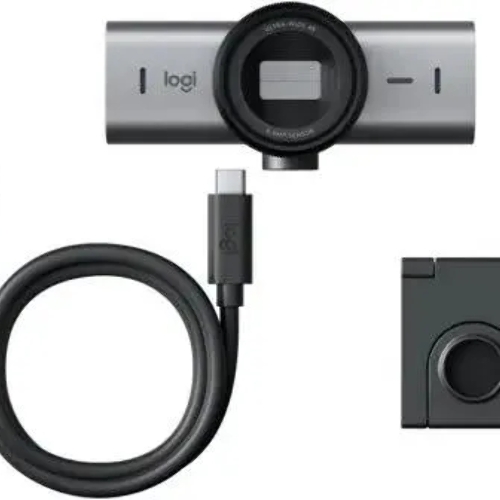 Веб-камера Logitech MX Brio черный 8.5Mpix (3840x2160) USB3.0 с микрофоном (960-001549)