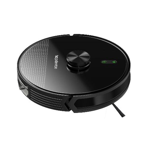 Робот-пылесос TopDevice TDSRC003_BK черный, 40 Вт, 2600 мА·ч Li-Ion, уборка влажная/сухая, пылесборник контейнер 0.4 л