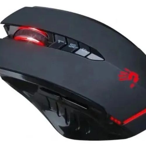 Мышь проводная A4Tech Bloody V8M Max черный, 12000 dpi, USB, кнопки - 10