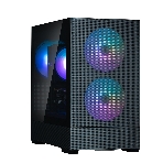 Компьютерный корпус ZALMAN P30 AIR, MATX, BLACK, WINDOW, 2xCombo (3.5'' or 2.5''), 3x2.5