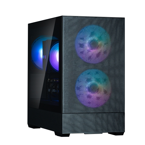 Компьютерный корпус ZALMAN P30 AIR, MATX, BLACK, WINDOW, 2xCombo (3.5'' or 2.5''), 3x2.5