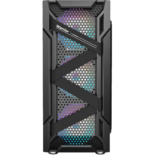 Компьютерный корпус ALSEYE Warrior-B Mini-ITX/Micro ATX/ATX, USB 2.0*2+HD Audio+USB 3.0*1, 
