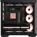 Компьютерный корпус Formula V Line Crystal Z7 PA Black, ATX, TYPE-C*1, USB3.0*1, Front+Side Glass, SIDE 3x PERFORMANCE ARGB, REAR 2x PERFORMANCE ARGB