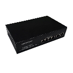 Коммутатор неуправляемый NEOMAX NMS-106PoE-100-S, 6 портов 100 Mbps, 4xPoE, металл