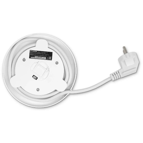 Чайник электрический Domfy DSW-EK304 1.7л. 2200Вт белый (корпус: стекло)