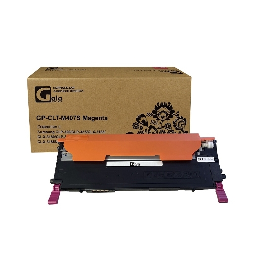 Картридж лазерный GalaPrint GP-CLT-M407S Magenta (1000 стр) для Samsung CLP-320/CLP-325/CLX-3185/CLX-3180/CLP-325W/CLP-320N/CLX-3185N/CLX-3185FN/CLX-3185W