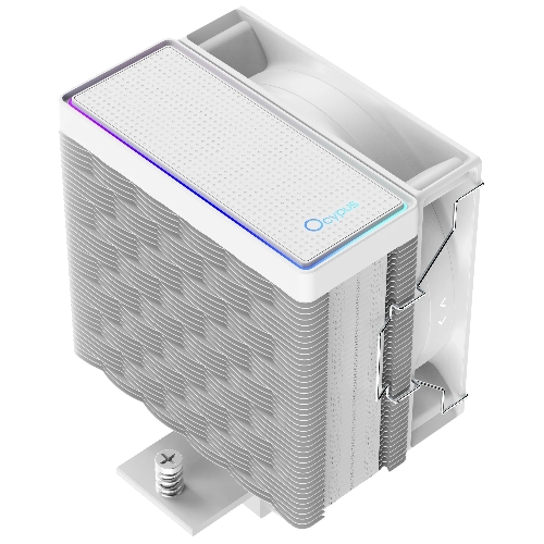 Кулер для процессора Ocypus Gaммa A40 WH ARGB Gaммa-A40-WH1AAWN00X-GL белый 100мм алюминий+медь 29,5db 4-pin 200W 133мм