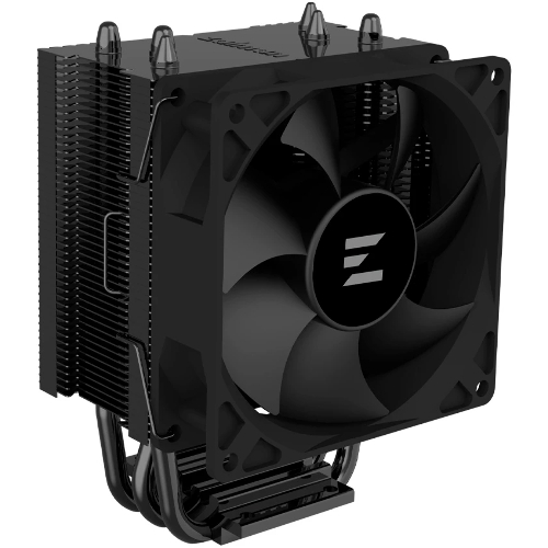 Кулер ZALMAN CNPS4X BLACK V2, 92мм FAN, 3 HEAT PIPES, 4-PIN PWM, 800-2000 RPM, 29DBA, HYDRO BEARING, LGA1851/1700, AM5/AM4, screw type installation