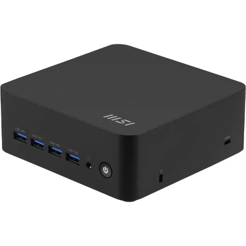 Мини ПК MSI Cubi Z AI 8M-008XRU Ryzen 5 8645HS (4.3) 16Gb SSD 512Gb 760M без ОС WiFi BT 120W (9S6-B03231-019)