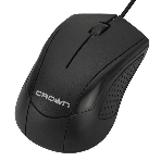 Мышь проводная CROWN CMM-303 черный