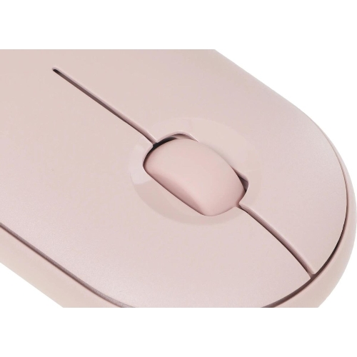 Мышь беспроводная Logitech Pebble M350 розовый, 1000 dpi, радиоканал, Bluetooth, USB, кнопки - 3