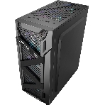 Компьютерный корпус ALSEYE Warrior-B Mini-ITX/Micro ATX/ATX, USB 2.0*2+HD Audio+USB 3.0*1, 