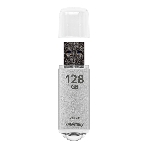 Флешка USB Smartbuy V-Cut Silver (SB128 GbVC-S3), 128Gb, USB 3.0, R/W 75/30, серебристый