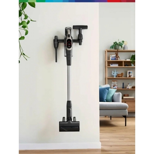 Пылесос вертикальный Bosch BCS931GAC серый, питание от аккумулятора, уборка сухая, пылесборник 0.4 л