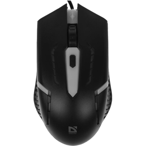 Мышь проводная Defender Flash MB-600L черный, 1200 dpi, USB, кнопки - 4