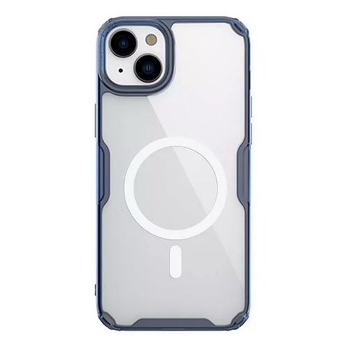 Чехол Nature TPU Pro Magnetic Case, синий, (AP IP15)