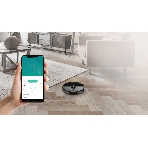 Робот-пылесос TopDevice TDSRC003_BK черный, 40 Вт, 2600 мА·ч Li-Ion, уборка влажная/сухая, пылесборник контейнер 0.4 л